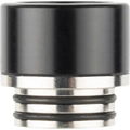 810 Metal Base Coloured Drip Tips Black