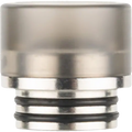 810 Metal Base Coloured Drip Tips Smoked