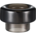 810 Transparent Colour Drip Tips Black
