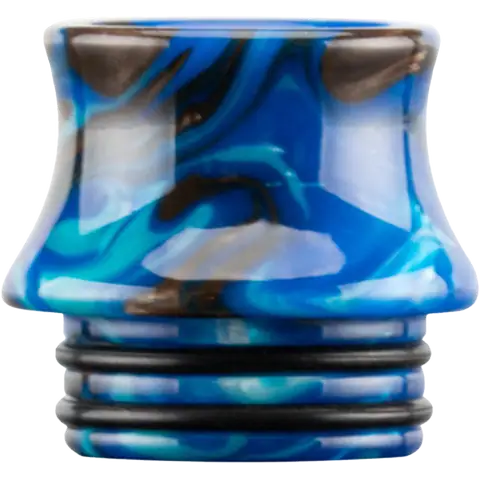 810 Mixed Resin Drip Tips Blue