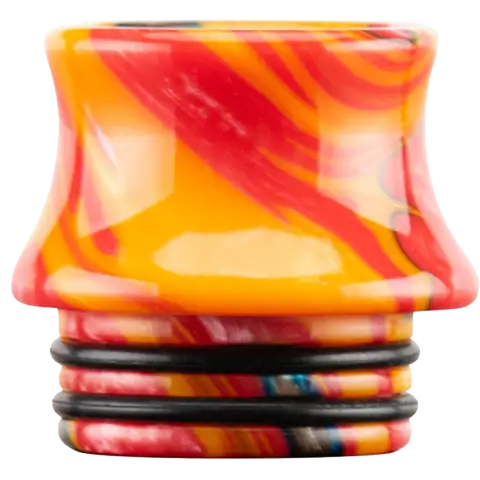 810 Mixed Resin Drip Tips Orange