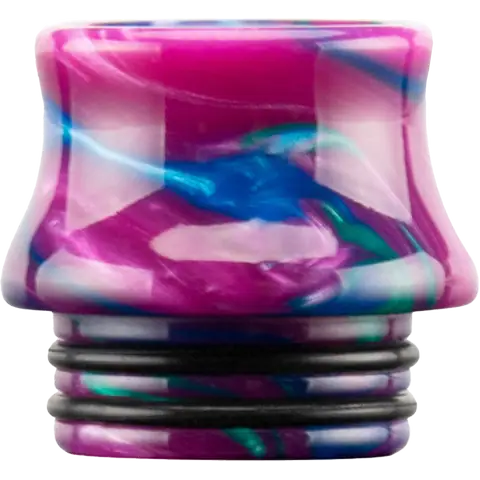 810 Mixed Resin Drip Tips Purple