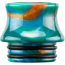 810 Mixed Resin Drip Tips Teal