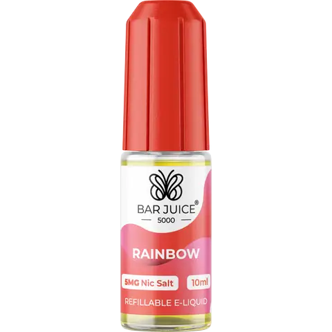 Bar Juice 5000 5mg Nic Salt E-Liquids Rainbow
