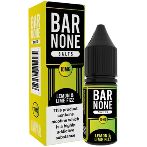 Bar None 10ml Nic Salts Lemon & Lime Fizz