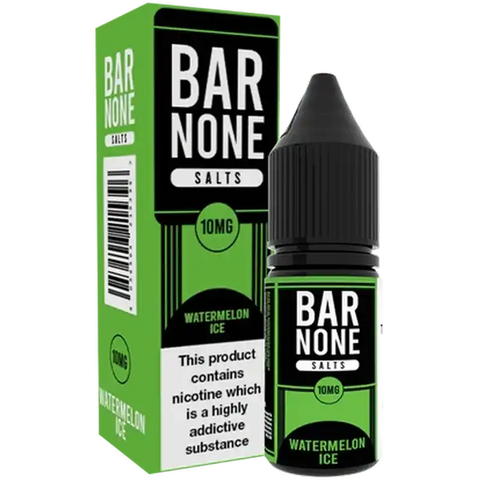 Bar None 10ml Nic Salts Watermelon Ice