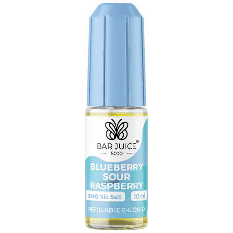 Bar Juice 5000 Blueberry Sour Raspberry Nic Salt 5mg