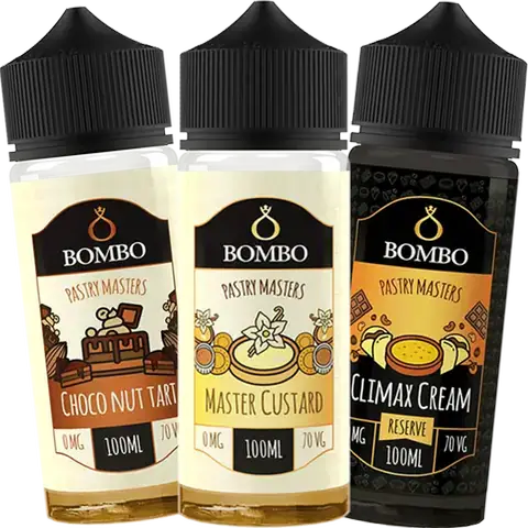 Bombo Pastry Masters 100ml Shortfill E-Liquid