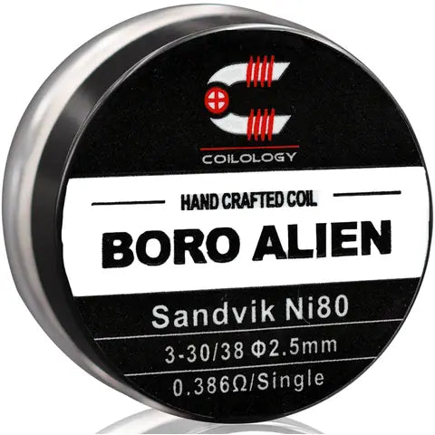 Coilology Handcrafted Sandvik Coils Boro Alien 0.386 Ohm