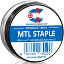 Coilology Prebuilt Sandvik MTL Staple Coils SS 0.42ohm