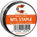 Coilology Prebuilt Sandvik MTL Staple Coils KA1 0.68ohm