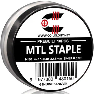 Coilology Prebuilt Sandvik MTL Staple Coils