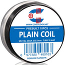 Coilology Prebuilt Sandvik Plain Coils SS316L 0.44 Ohm