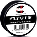 Coilology Sandvik Wire Spools 10ft MTL Staple 4- 1*.3 40 Ni80