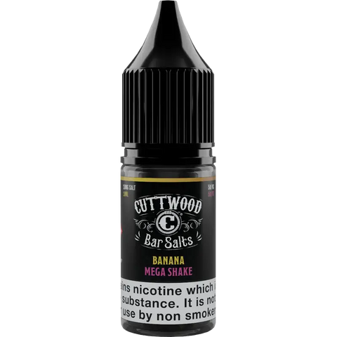 Cuttwood Bar Salts 10ml Nic Salts Banana Mega Shake