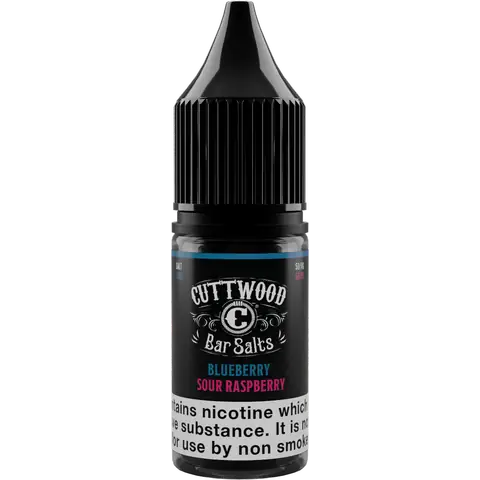 Cuttwood Bar Salts 10ml Nic Salts Blueberry Peach Raspberry