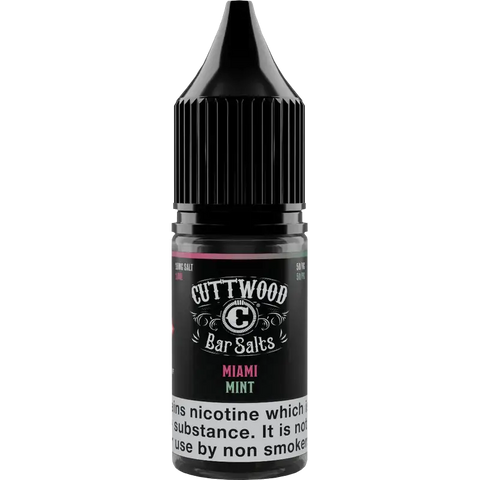 Cuttwood Bar Salts 10ml Nic Salts Miami Mint