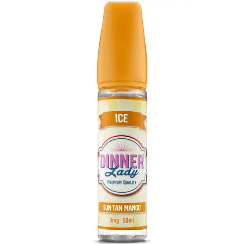 Dinner Lady 50ml Vape Juice Sun Tan Mango Ice