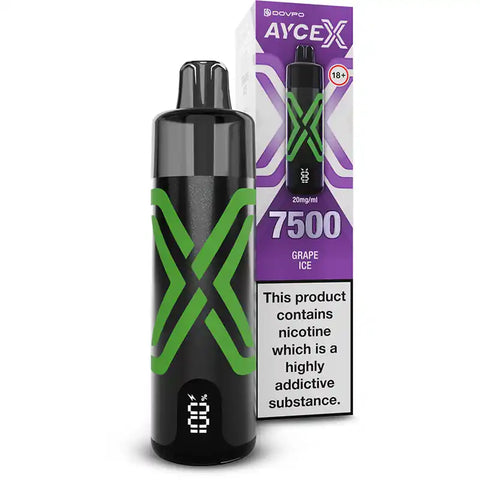 Dovpo Ayce X 7500 Disposable Kit Grape Ice