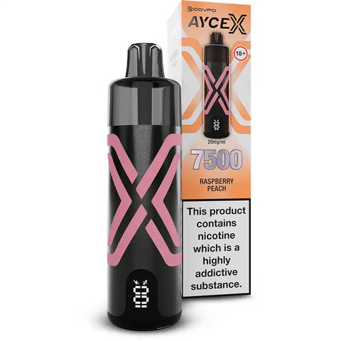 Dovpo Ayce X 7500 Disposable Kit Raspberry Peach
