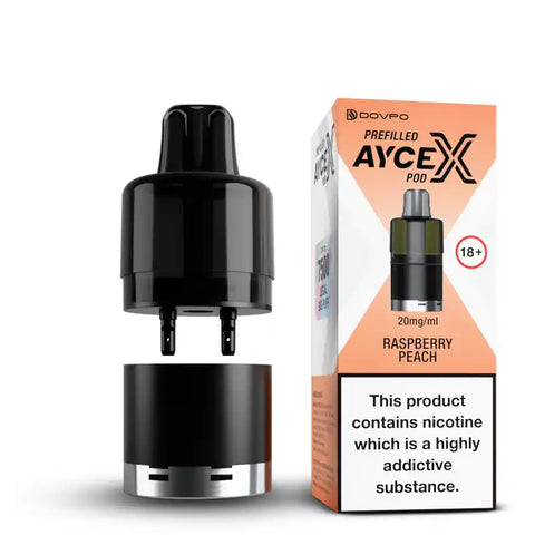 Dovpo Ayce X 7500 Prefilled Pods Raspberry Peach