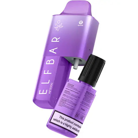 Elf Bar AF5000 Disposable Vape Kit Grape