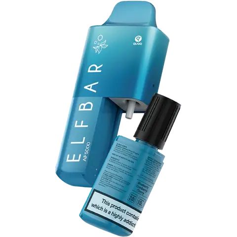 Elf Bar AF5000 Disposable Vape Kit Blueberry Cranberry Cherry