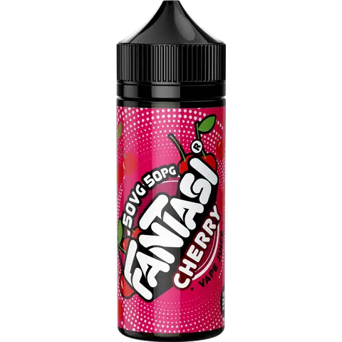 Fantasi 50/50 Range 100ml Shortfill E-Liquid Cherry