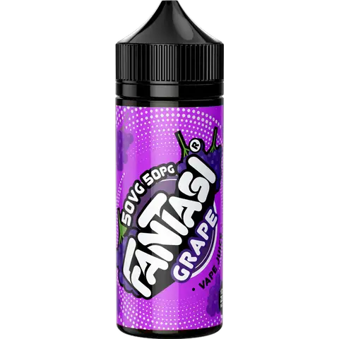 Fantasi 50/50 Range 100ml Shortfill E-Liquid Grape