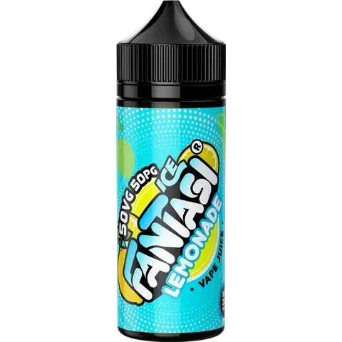 Fantasi 50/50 Range 100ml Shortfill E-Liquid Lemonade Ice