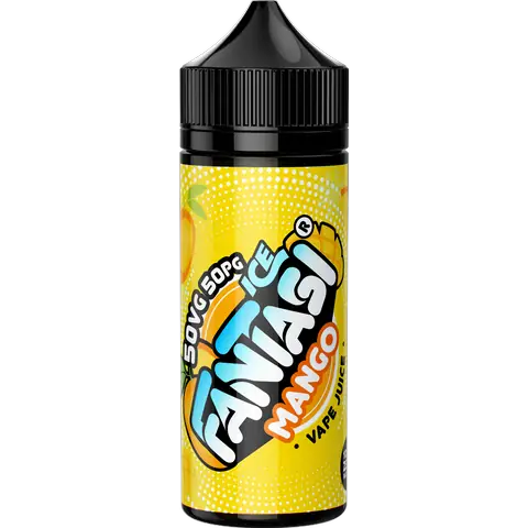 Fantasi 50/50 Range 100ml Shortfill E-Liquid Mango Ice