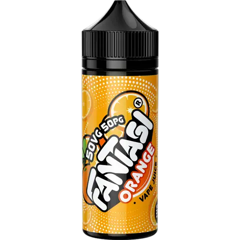 Fantasi 50/50 Range 100ml Shortfill E-Liquid Orange