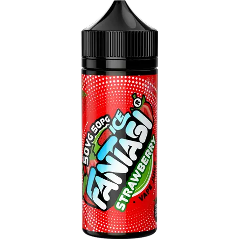 Fantasi 50/50 Range 100ml Shortfill E-Liquid Strawberry Ice