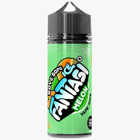 Fantasi 50/50 100ml Shortfill E-Liquid Melon Ice