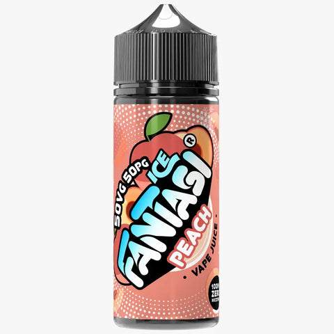 Fantasi 50/50 100ml Shortfill E-Liquid Peach Ice