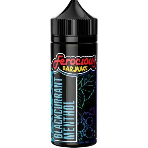 Ferocious Bar Juice 100ml Shortfill Blackcurrant Menthol