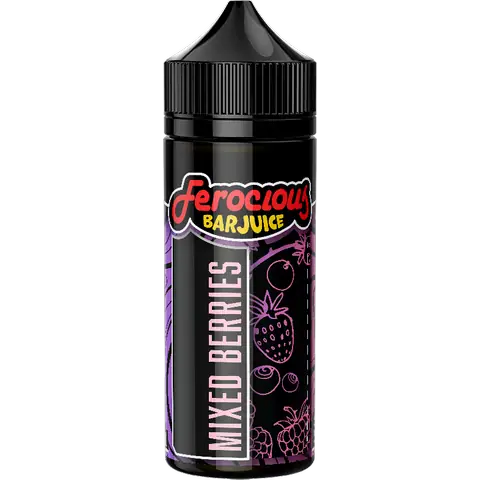 Ferocious Bar Juice 100ml Shortfill Mixed Berries