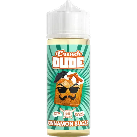 French Dude 100ml Shortfill Vape Juice Cinnamon Sugar