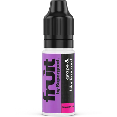Supergood Fruit 10ml Nic Salt Grape & Blackcurrant