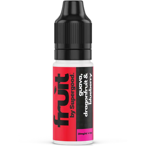 Supergood Fruit 10ml Nic Salt Guava, Dragon Fruit & Blueberry