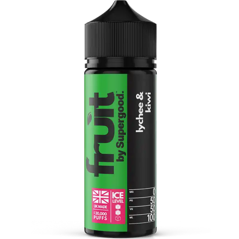 Supergood Fruit 50/50 100ml Shortfill Lychee & Kiwi