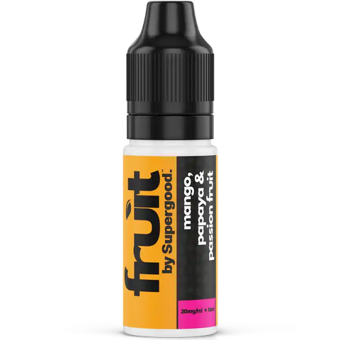 Supergood Fruit 10ml Nic Salt Mango, Papaya & Passion Fruit