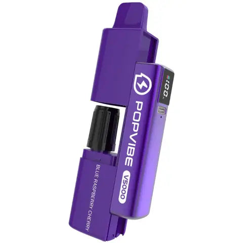 Geekvape Popvibe V5000 Disposable Vape Pod Blue Raspberry Cherry