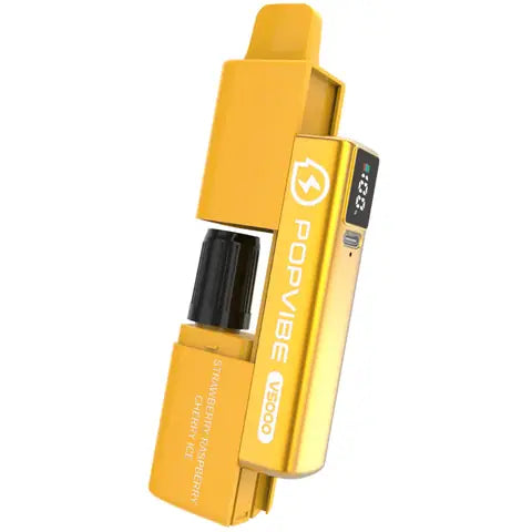 Geekvape Popvibe V5000 Disposable Vape Pod Strawberry Raspberry Cherry Ice