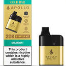 Gold Bar Apollo 20k Pod Vape Kit Spearmint