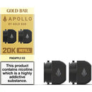 Gold Bar Apollo 20k Prefilled Pods Pineapple Ice