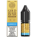 Gold Bar Nic Salts 10ml Blueberry Ice 10mg