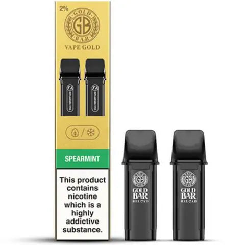 Gold Bar Reload Replacement Pods Spearmint