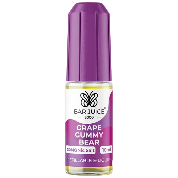 Bar Juice 5000 Grape Gummy Bear Nic Salt