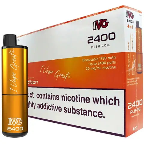 IVG 2400 4 in 1 Edition Disposables (Box Of 10) Exotic Edition